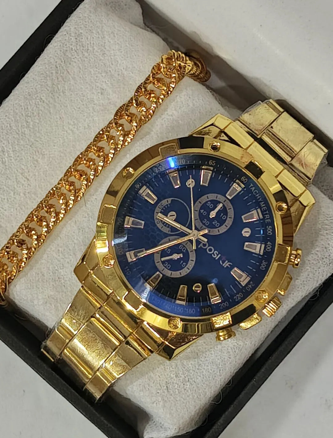 New Positif MENS/BOYS Watch With Chain