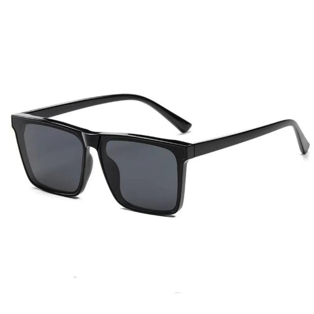 Retro Square Frame Polarized Sunglasses Fashion Men's Outdoor Sunscreen Sun Glasses
