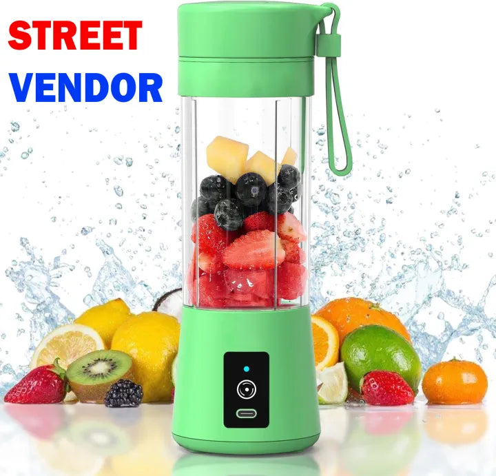 USB Rechargeable Juicer Blender 6 Blades Electric Blender