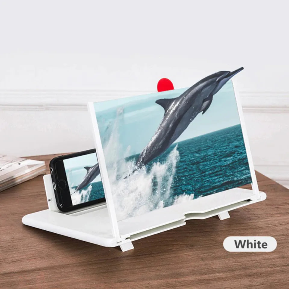 F3 Mobile Screen Magnifier 3D Enlarged Display Stand for Smartphones Eyes Protection