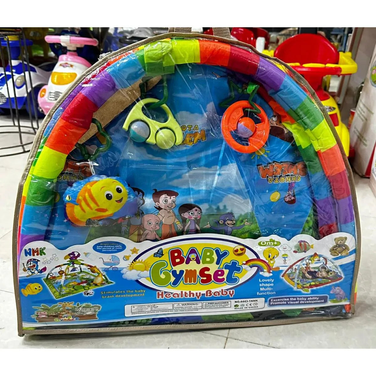 Baby Play Mat with Hanging Rattles For kids / Indoor Games Baby