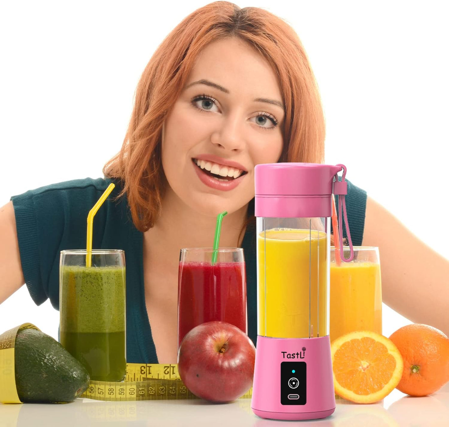 USB Rechargeable Juicer Blender 6 Blades Electric Blender