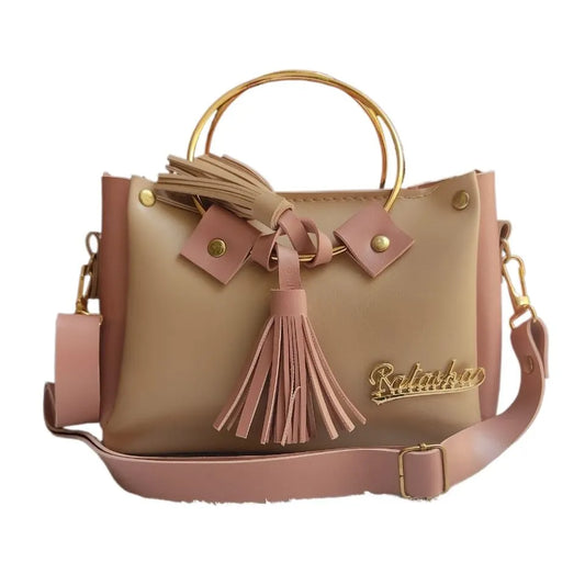 Latest Hand bags for girls with Stylish And Long strap Top Handle Bag Medium Size for Ladies