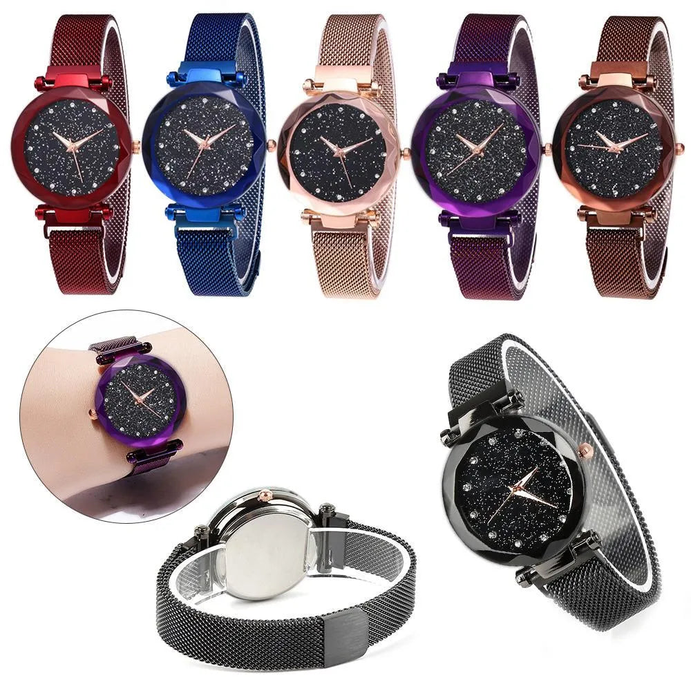 Fashion Magnetic Wrist Watch for Girls Ratings 78 in all colours
