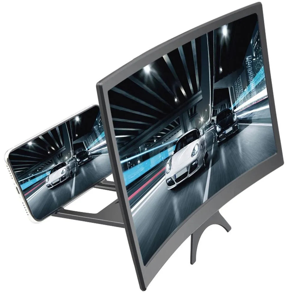F3 Mobile Screen Magnifier 3D Enlarged Display Stand for Smartphones Eyes Protection