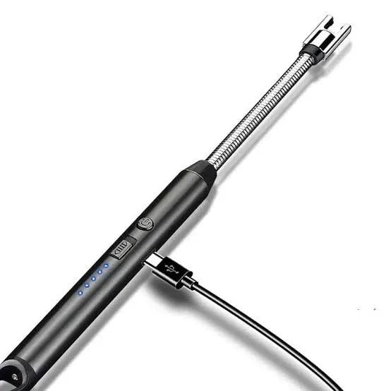 Candle Lighter, Electric Rechargeable Arc Lighter with LED Battery