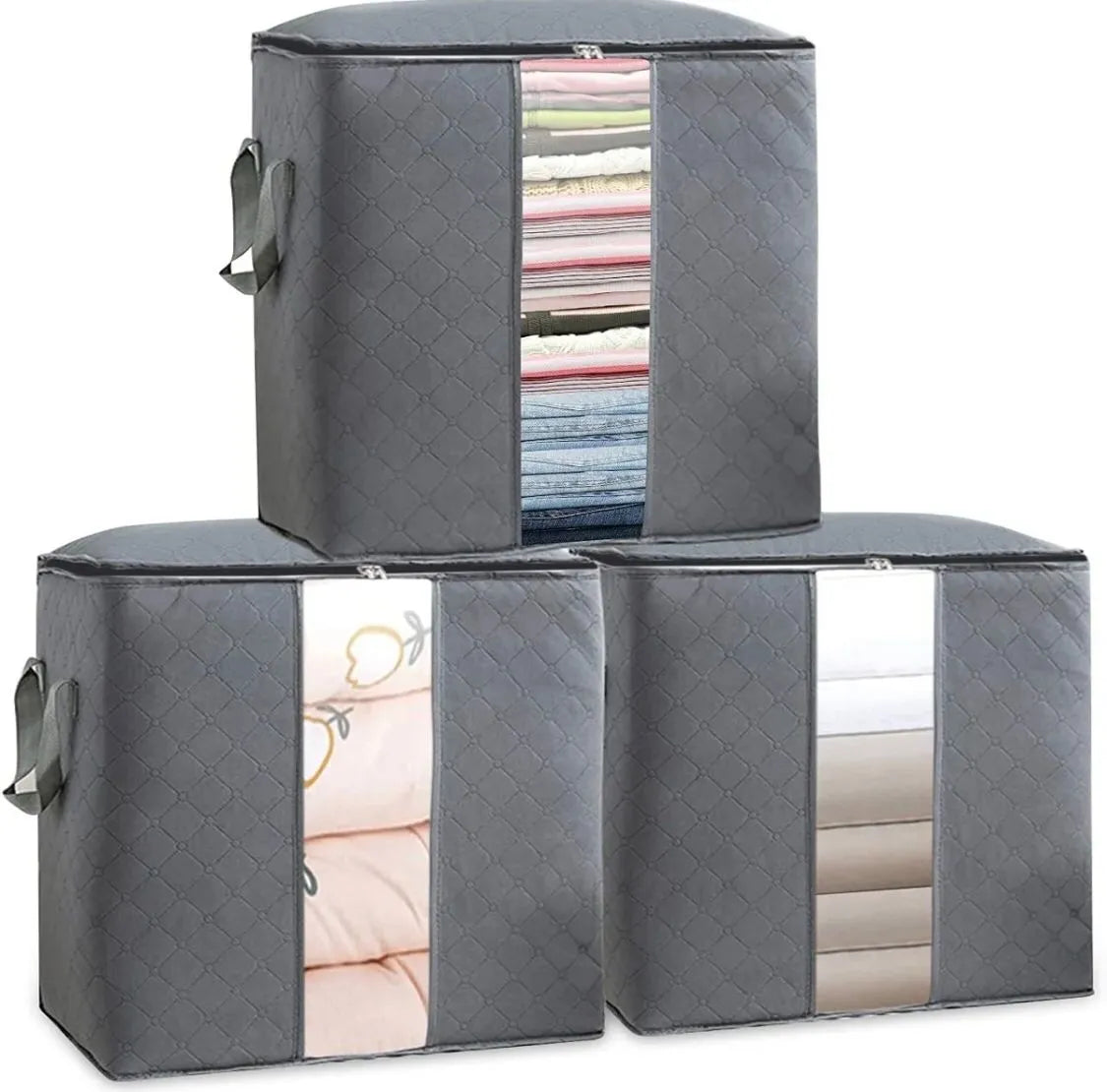 Improved Quality LARGE Storage Bags FOR SHIRTS CLOTHS AND BLANCKETS