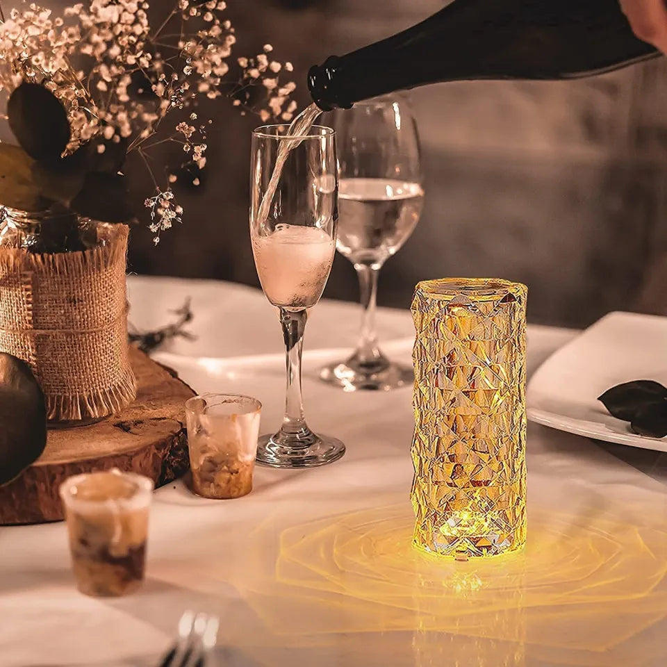 diamond crystal lamp