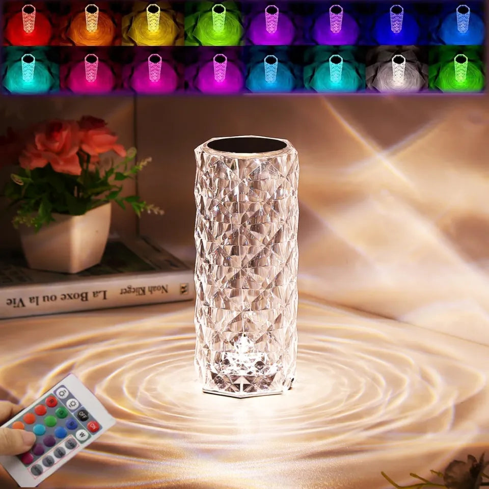diamond crystal lamp