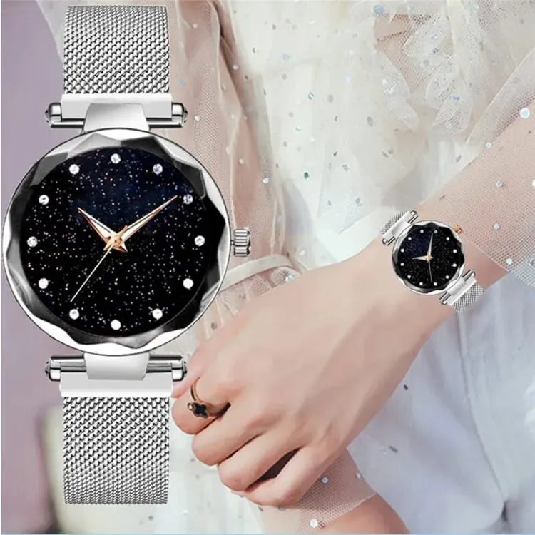 Fashion Magnetic Wrist Watch for Girls Ratings 78 in all colours