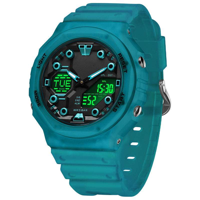 HANSHI Douyin live broadcast hot outdoor sports waterproof electronic watch best color colection