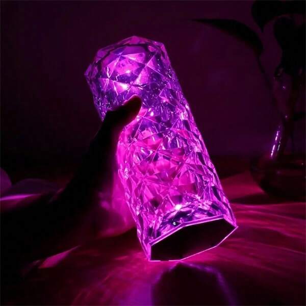 diamond crystal lamp