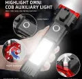 Multifunction 8in1 Portable Led Flashlight Rechargeable LED Torch Flashlight