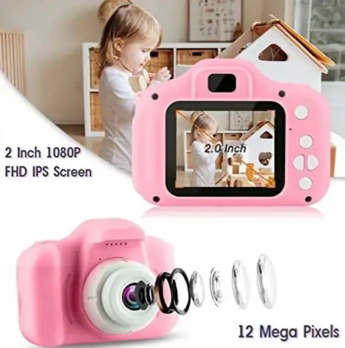 Mini HD Camera For Kids Color Display HD 1080 Pixel HD Camera Best Gift For Both Girls and Boys
