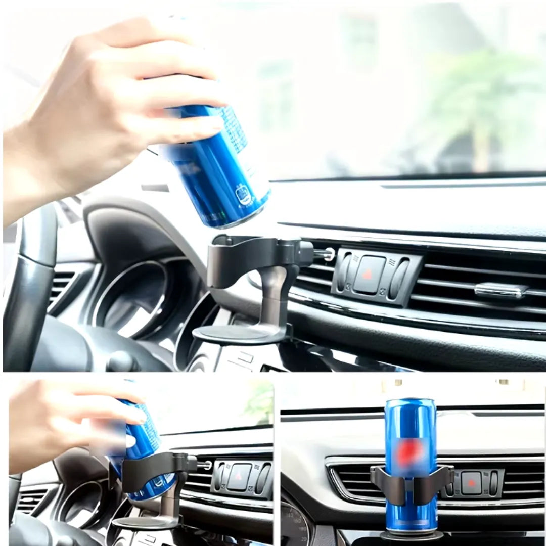 Car Cup Holder Universal - Bottle Holder for Car Air Vents - Suitable for All Cars