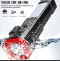 Multifunction 8in1 Portable Led Flashlight Rechargeable LED Torch Flashlight