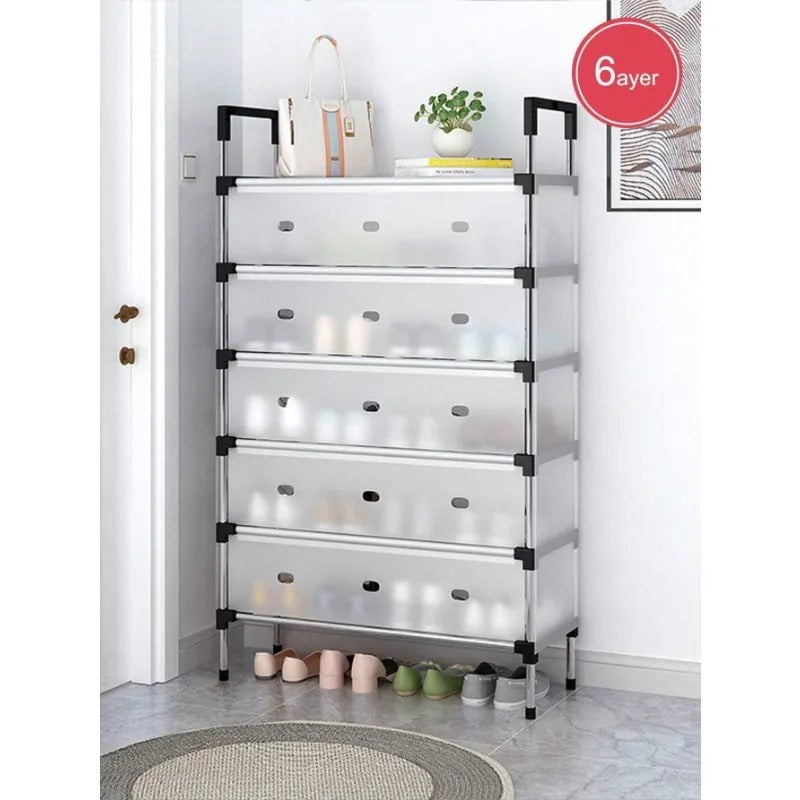 4,5,6 Layer Dust Proof Shoe Rack