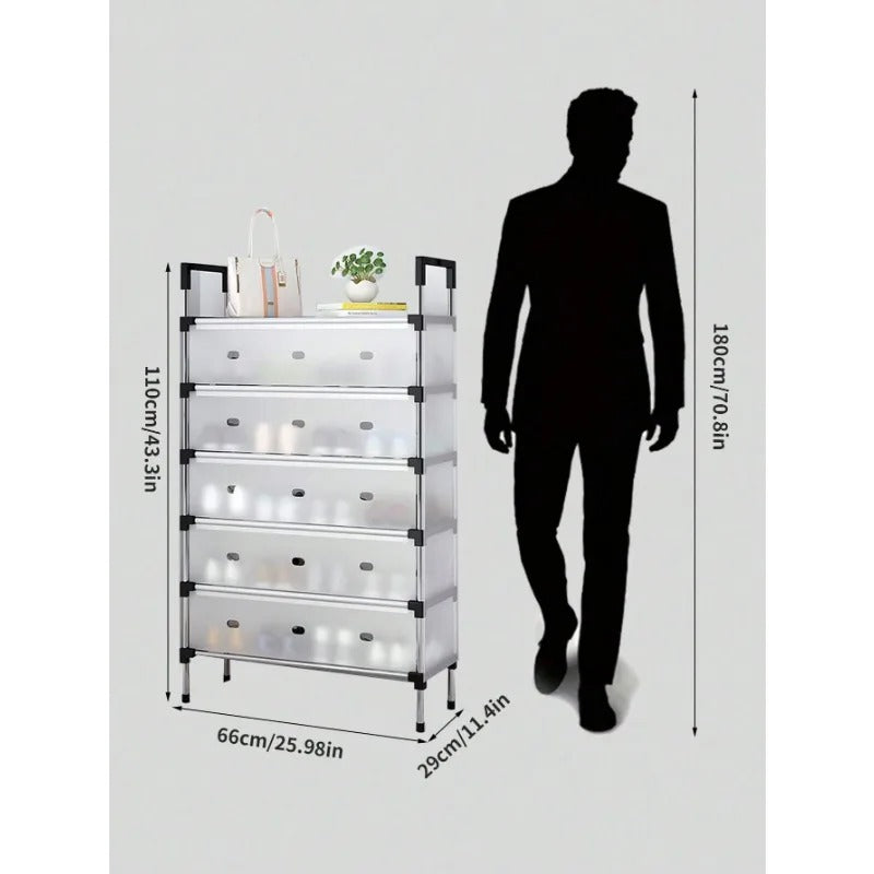 4,5,6 Layer Dust Proof Shoe Rack