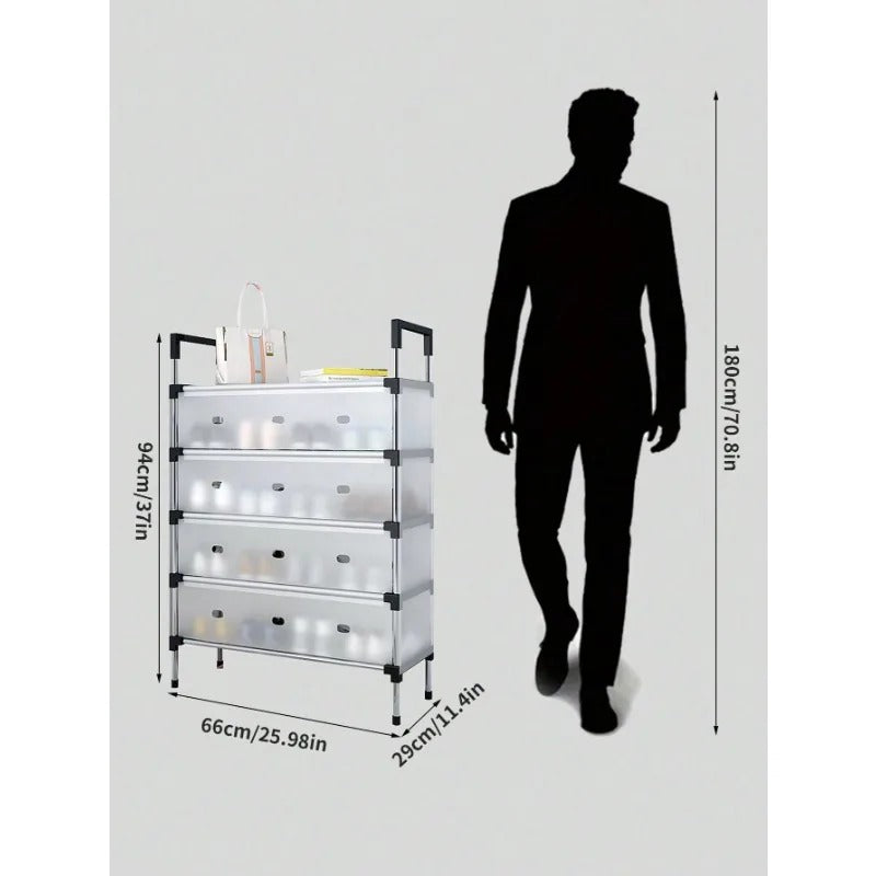4,5,6 Layer Dust Proof Shoe Rack