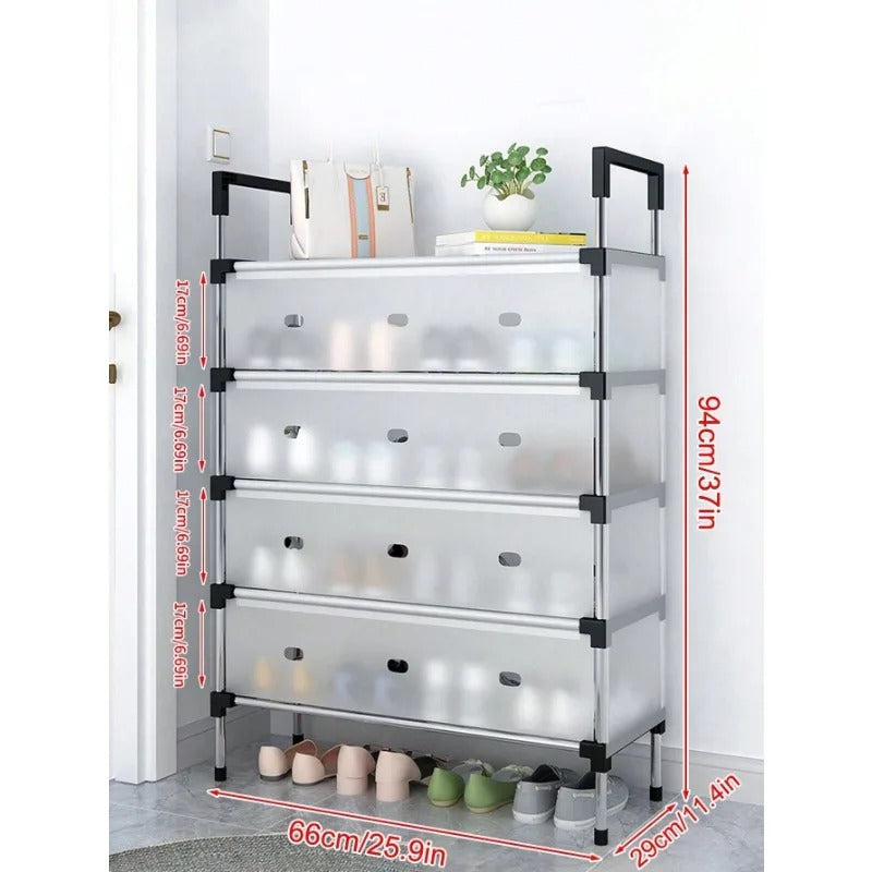 4,5,6 Layer Dust Proof Shoe Rack