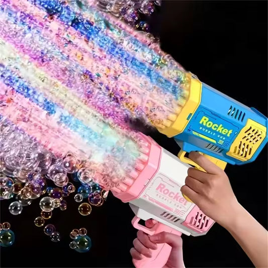 Petrella Bubble Gun Bazooka Bubble Machine Gun Bubbles for Kids All Colour Available