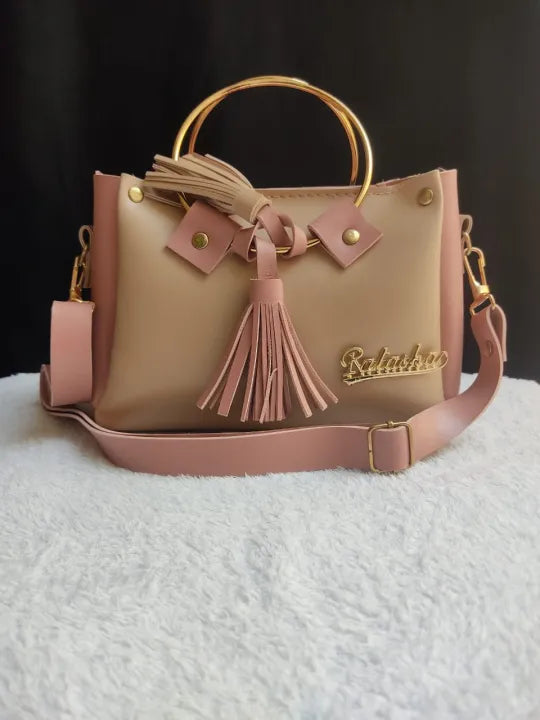 Latest Hand bags for girls with Stylish And Long strap Top Handle Bag Medium Size for Ladies