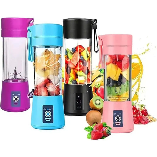 USB Rechargeable Juicer Blender 6 Blades Electric Blender