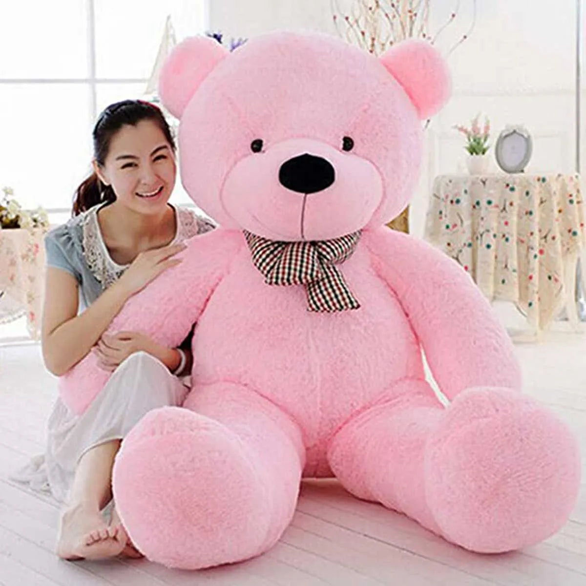 large size teddy bear for girls big size ,premium quality ,washable stuff, human size teddy bear size 8inch,1 ft ,1.5 ft ,2 ft , 3 ft , 3.5 ft , 4 ft , 5 ft , 6 ft , 7 ft , 8 ft