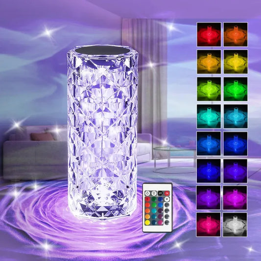 diamond crystal lamp