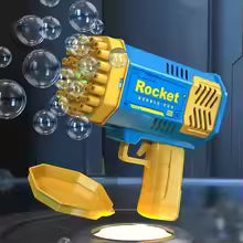 Petrella Bubble Gun Bazooka Bubble Machine Gun Bubbles for Kids All Colour Available