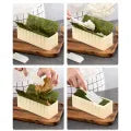 Sushi Maker Equipment Kit Plastic Kimbap Sushi Rolls Mold Round Square Heart-shaped