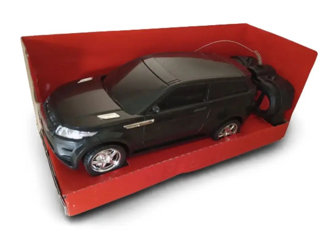 Famous Prado Remote Control Car RC Sport Racing Model With Head Lights Metal Made