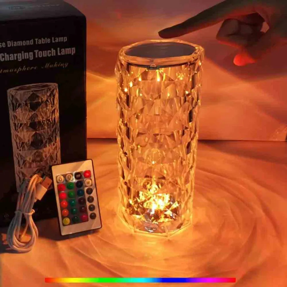 diamond crystal lamp