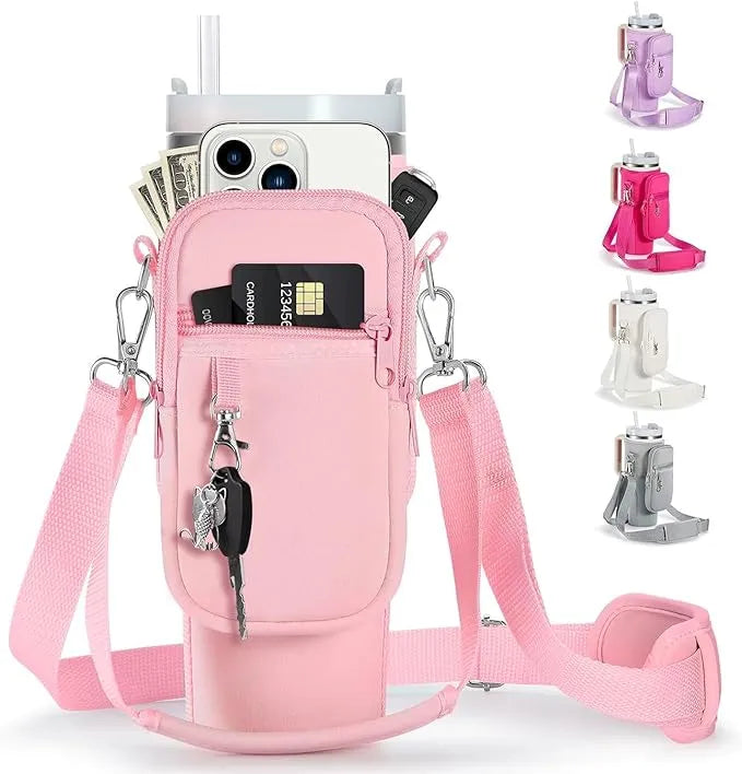 Stanly Ttumbler Carrier Bag With Beautiful Keychian.