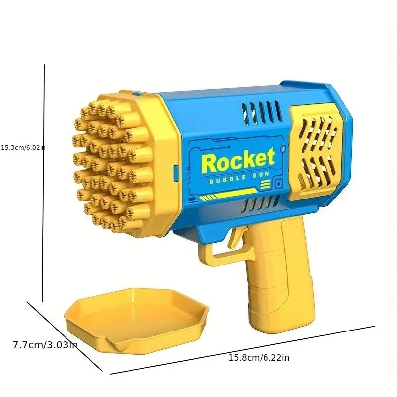 Petrella Bubble Gun Bazooka Bubble Machine Gun Bubbles for Kids All Colour Available