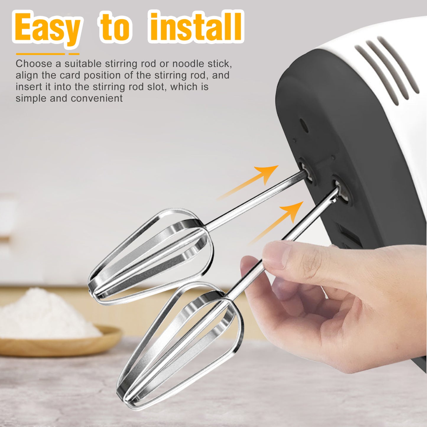 Electric Egg Beater Machine - coffee beater - Hand Mixer - Handheld Cake Egg Beater