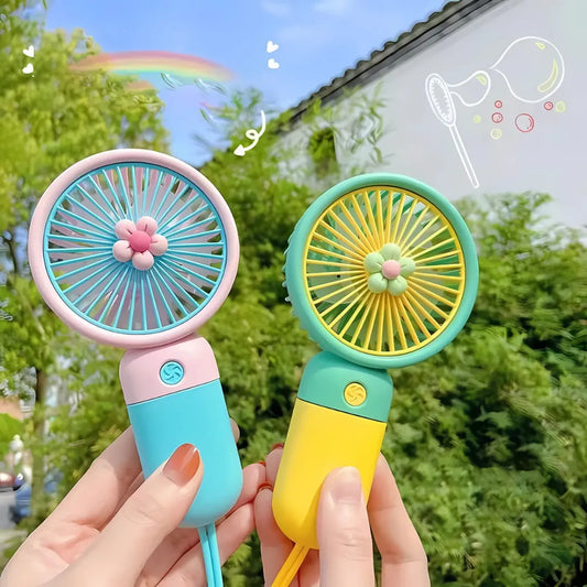 Mini fan Portable fan Desk Fan High Velocity Electric Fan USB lectric fan mini for school kids rechargeable fan for students