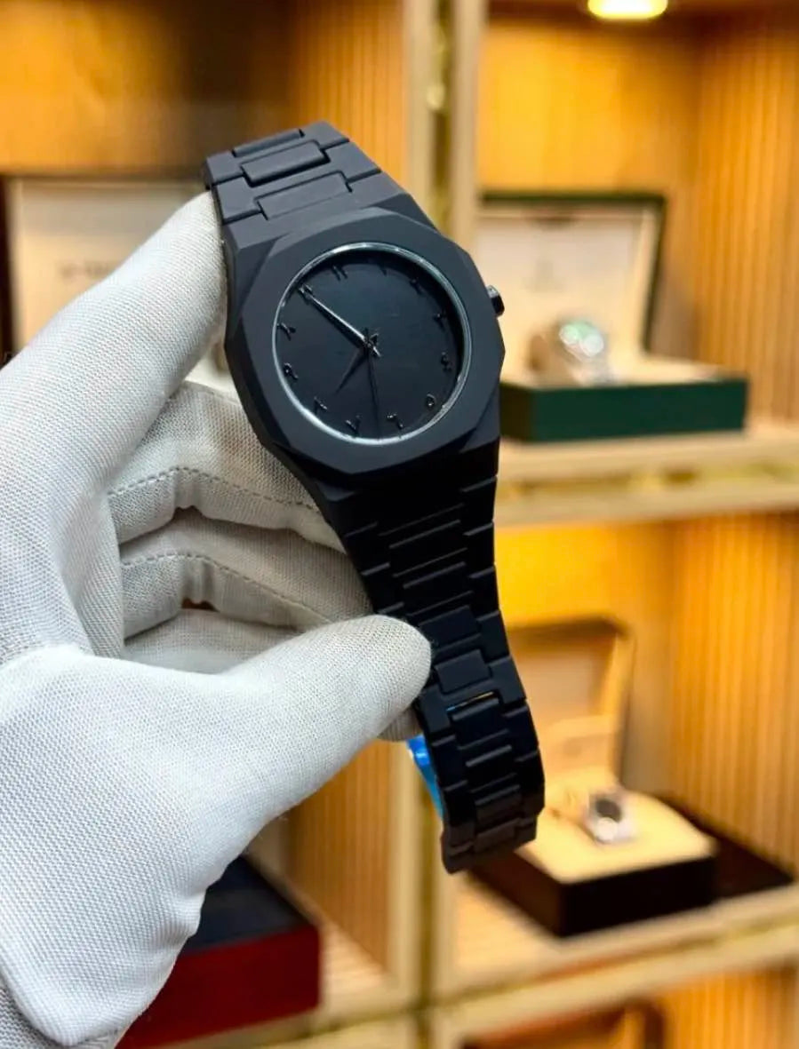 Arabic Aura watch 2025 New Arabic Men’s Aura Watch Black Modern Creative Design