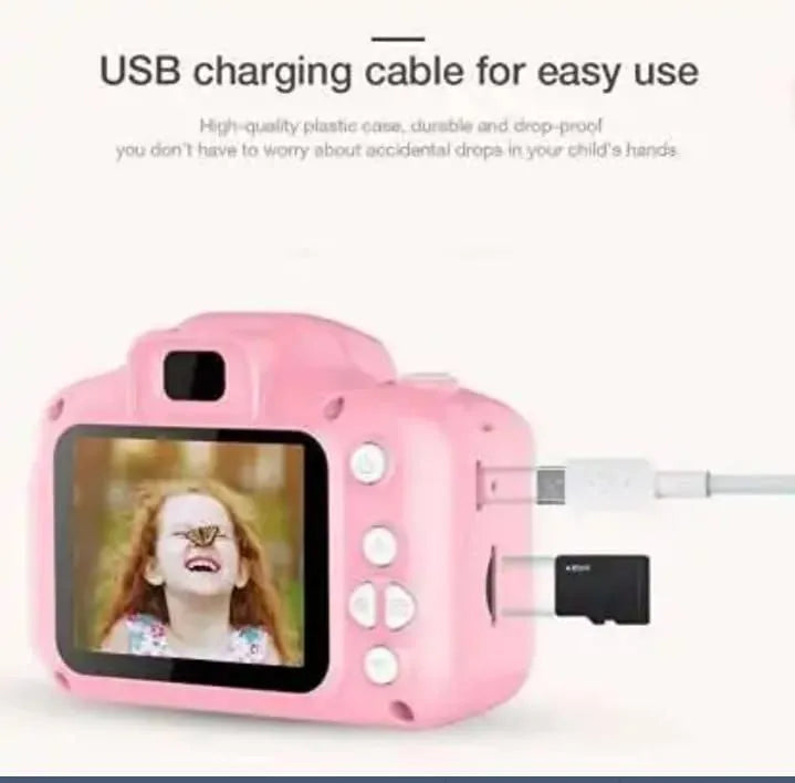 Mini HD Camera For Kids Color Display HD 1080 Pixel HD Camera Best Gift For Both Girls and Boys