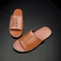 pure Leather house slippers for Men-Leather chappal for Gents.||stylish slippers for men
