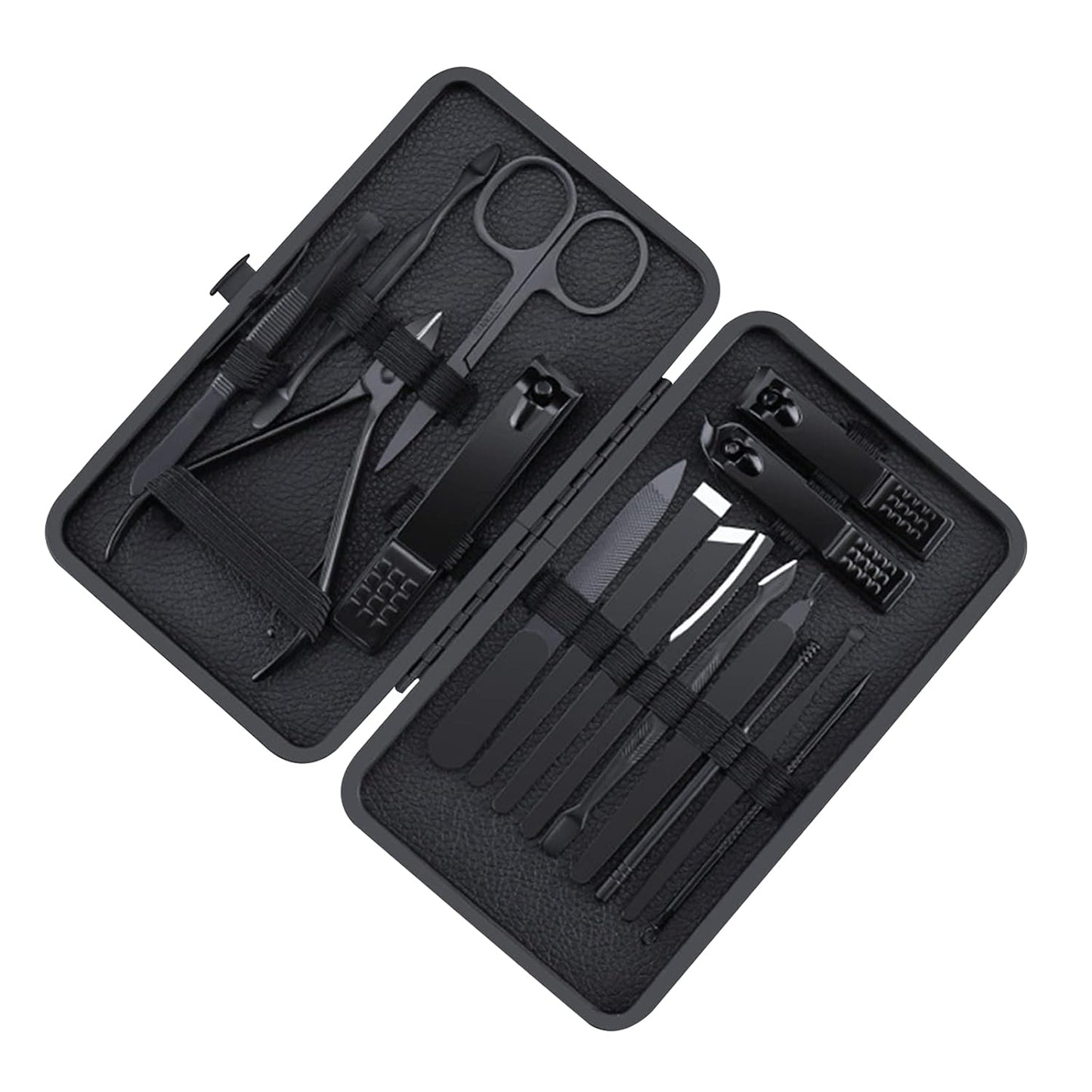Nail Clippers Manicure Tool Set, With Portable Travel Case, Dead Skin Clippers, Cuticle Nippers and Cutter Kit