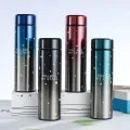 Customize With Your Name LED Temperature Water Bottle 500ml | Laser Printed Name | Digital Display Stainless Steel Vacuum Flask